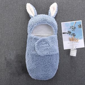 Sleeping Bags Soft born Baby Wrap Blankets Baby Sleeping Bag Envelope For born Sleepsack Cotton thicken Cocoon for baby 0-9 Months 231101