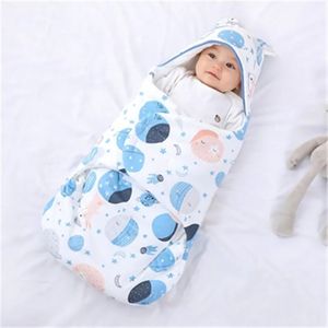 Sleeping Bags Spring born Baby Wrap Blankets Cartoon Envelope For Sleep Sack for Suitable 0 6M 230928