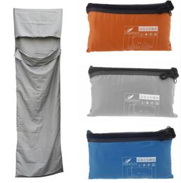 Sacs de couchage ultralégers sac extérieur doublure Polyester pongé Portable unique Camping voyage sain 231006