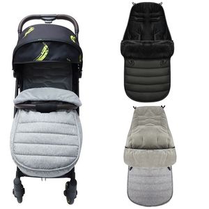 Sacs de couchage hiver épais chaud bébé sac de couchage enveloppe pour né infantile coupe-vent poussette coussin chancelière landau 221024