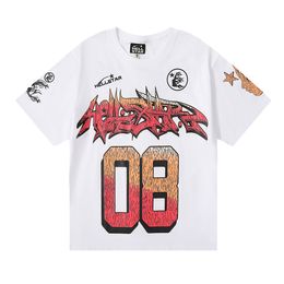 Manches 2024 t-shirt hommes femmes haute qualité Streetwear Hellstar sweat à capuche Hip Hop mode t-shirt Hell Star Hellstars court 9621