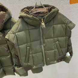 Chaquetas de plumón sin mangas, Parkas de lujo para mujer, chaleco clásico de punto a cuadros, prendas de vestir informales de invierno para mujer, abrigo cortavientos grueso SML