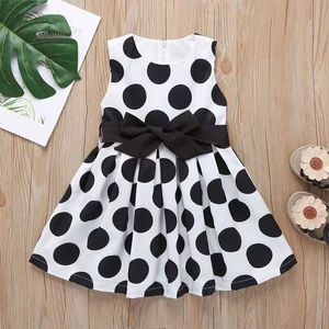 Mouwloze polka dot cinderella prinses kanten jurk schattig kinderen meisjes kleding kostuum prom baby gratis verzending