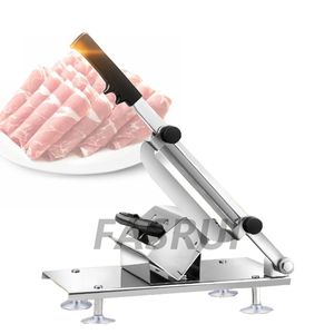 Gesneden vlees snijmachine snijmachine automatische vleesbezorging Desktop Easy-Cut Frozen Rund en Mutton
