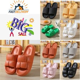 Slide Designer Men Femmes Slippers Sandales Outdoor Slipper Beach Beach Indoor Summer Sliders Bone Onyx Enflame Orange Earth Brown Mens Slides Ocher Vermilion Beach Sandal