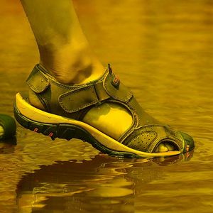 Slide man sandals hommes pour sandalias d'été sandel sandale ete homme sandalle cuir sandles chaussures sandal para hombresandals 708 402 5