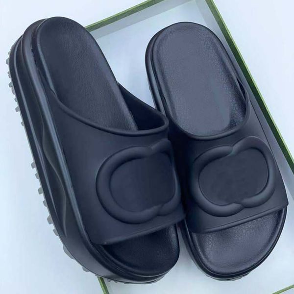toboggan sandale Designer sandales plate-forme glisser hommes pantoufles tongs chaussures d'été mode pantoufle large