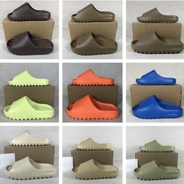 Diapositivas Sandalias Zapatillas Con Caja Diseñador Hombres Mujeres Zapatos