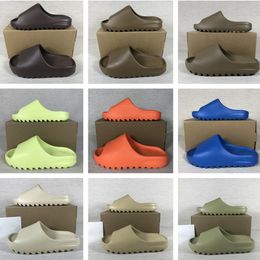 Diapositives Sandales Pantoufles avec boîte Designer Hommes Femmes Chaussures