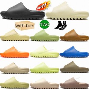 GLIDES SLIPPERS SLIDER SANDS SANDALS ONYX PURE OKER BEN BOEN RESIN VOLGENDE SAND Designer Men Women Sandalias Zomer Slide Rubber Slipper Beach Sinaasappelschoenen C1LL#