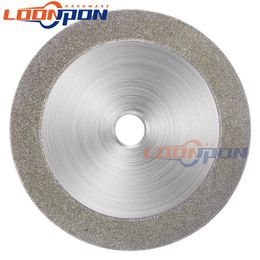 Slijpstenen 78mm Diamant Slijpschijf Galvaniseren Platte Cutter Tool Voor Grind Harde Legering Wolfraam Staal Frezen 150 Grit