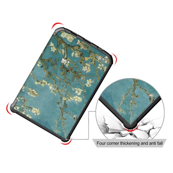 Étui mince pour le portefeuille 627/616/632 ERERDER SOFT TPU COUVERTURE COUVERTURE PIOR POUR POCYBOOK TOUCH LUX 4 BASIC LUX 2 TOUCH HD 3