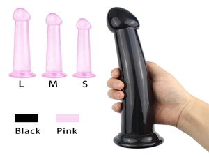 Slanke Dildo Met Zuignap Imitatie Lul Mannelijke Penis Gspot Vagina Masturbator Speeltjes Voor Vrouwen4542547