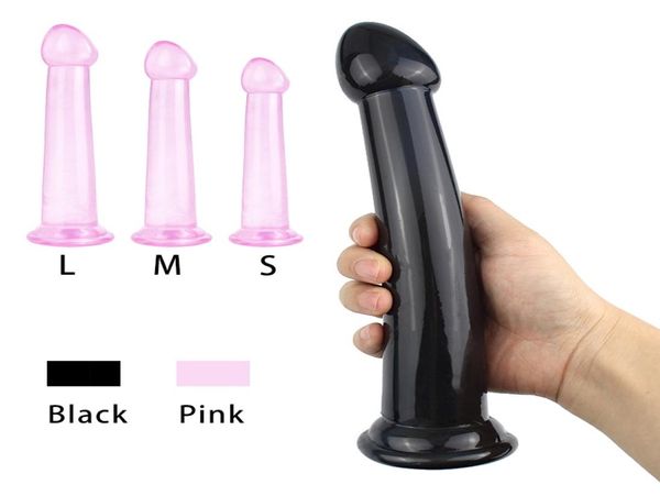 Gode mince avec ventouse Imitation bite pénis masculin Gspot vagin masturbateur jouets sexuels pour femmes 4840283