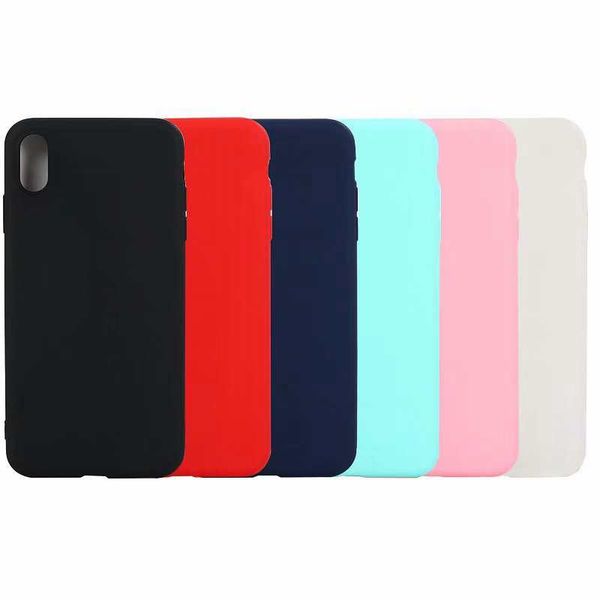 S24 Slim Matte Soft TPU Étuis pour Samsung Galaxy S24 Ultra S24 Plus A04E A24 M14 M54 A05 A05S A15 A25 Ultra Mince Plaine Smart Mobile Téléphone Portable Couverture Arrière Coque Peau