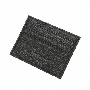 Slim Minimalist Credit Card Holder Frt Pocket portefeuille de cartes en cuir authentique pour femmes et hommes 7 emplacements de carte Protecteur A7ZA #