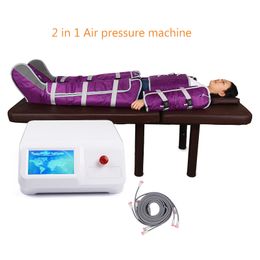 Amincissant la pression d'air masseur de jambe compression d'air bottes de massage pressothérapie pour la machine infrarouge à usage domestique