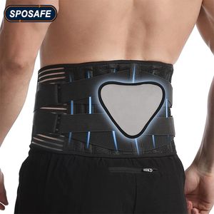 Ceinture amincissante Ceinture de soutien du dos à la taille rétractable réglable avec coussin lombaire épaississant pour soulager la douleur Sciatique Hernie discale Scoliose 230313