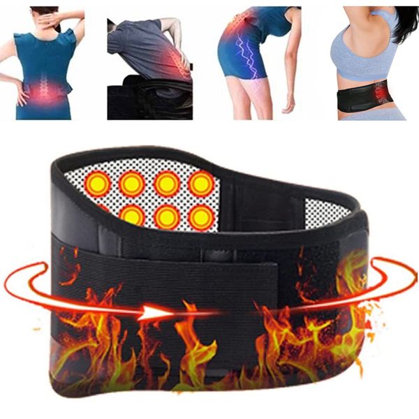 Ceinture minceur réglable auto-chauffant thérapie magnétique ceinture de taille soutien lombaire dos taille orthèse Faja lombaire hommes femmes taille soulagement de la douleur 230904