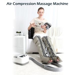 Ceinture minceur Compression d'air pressothérapie Massage corporel Six chambres masseur de jambes bras taille pression du pied détendre soins de santé appareil mince 231117