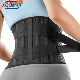 Brace de dos de courroie minceur pour soulagement de la douleur au bas du dos avec 6 séjours Brestrable Back Support Belt for Men / Women for Work Lombar Support Belt 240409