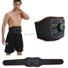 Cinturón adelgazante EMS cinturón adelgazante masajeador estimulador muscular inalámbrico Abs entrenador abdominal equipo de fitness 240321