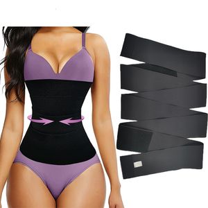 Afslankgordel Onzichtbare tailletrimmerriem Tailletrainer voor dames Tummy Wrap Grote maten Afslankende Body Shaper Workout Gewichtsverlies Tailleondersteuning 230904