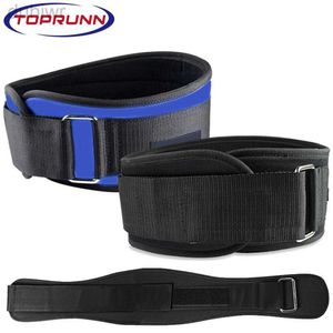 Ceinture minceur des hommes de la ceinture de soutien à la ceinture arrière réglable pour le squat squat haltère haltère de fitness de levage