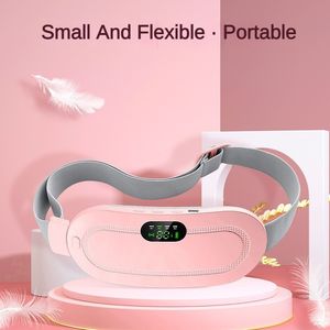 Slimming Belt Menstrual Heating Pad Smart Warm Relief Waist Pain Cramps Vibrating Abdominal Massager Electric Device 230606