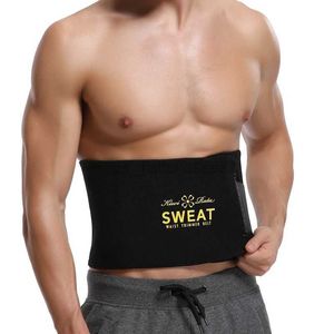 Ceinture minceur tondeuse en néoprène ceinture abdominale entraîneur pour hommes corset ajusté perte de poids exercice de mise en forme du sauna bandeau anti-transpiration pour le soutien du dos et de la taille 240322