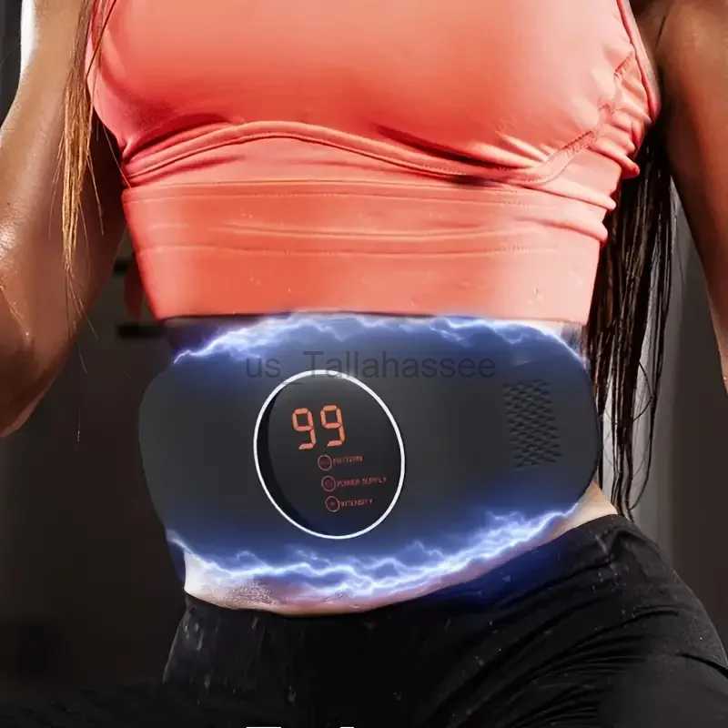 Slimming Belt Portable electric weight loss machine crazy fat burning massage fitness belt beauty tool constraints for weight loss 240321
