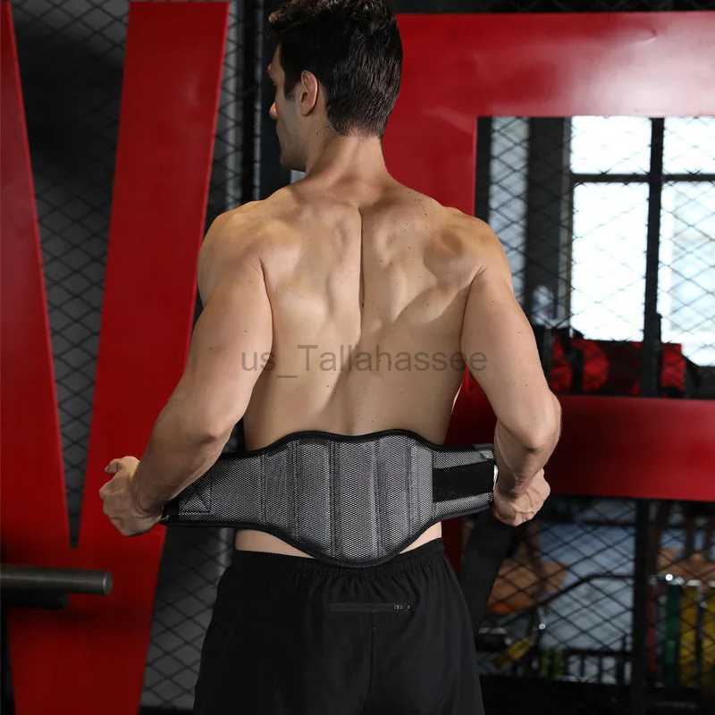Cinto de emagrecimento esportes suporte de cintura levantamento de peso emagrecimento treinamento suporte de cintura respirável musculação exercício força cinto estilo unissex 240321