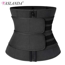 Slankriem stalen boned taille korset sauna zweet sport gordel cintas modeladora dames gewichtsverlies lumbale shaper workout trimmer riem T221205