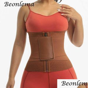 Afslankriem Taille Body Shaper Faja Buikschede Vrouw Platte buik Reductief verband Shapewear Postpartum Modelleringsriem Drop Delive Dhhqh