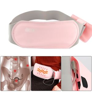 Ceinture Minceur Lavable Infrarouge Lointain Sans Fil Chaud Ceinture Utérus Chauffage Électrique Lady Menstruel Maux D'estomac Taille Douleur Massage Santé 230614