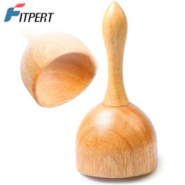 Afslankriem Hout Therapie Massage Tool Cup Houten Maderoterapia Colombiana Zweedse Cup Massage Tool voor Body Sculpting Hand Held Massager 230614