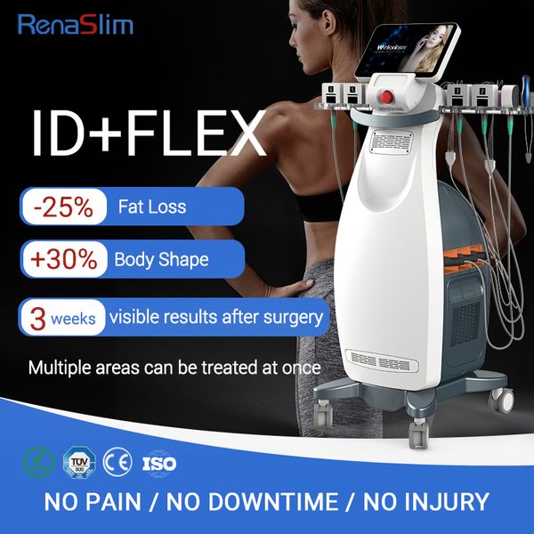 Appareil amincissant, raffermissement de la peau, renforcement musculaire, Trusculpt ID, coussin flexible 3D, ems, machine de levage des fesses