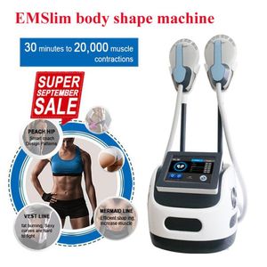 Slimming Machine 2 Gire le renforcement musculaire et la réduction des graisses Emslim Hiems Body Belly Fat Burning Nonvasive