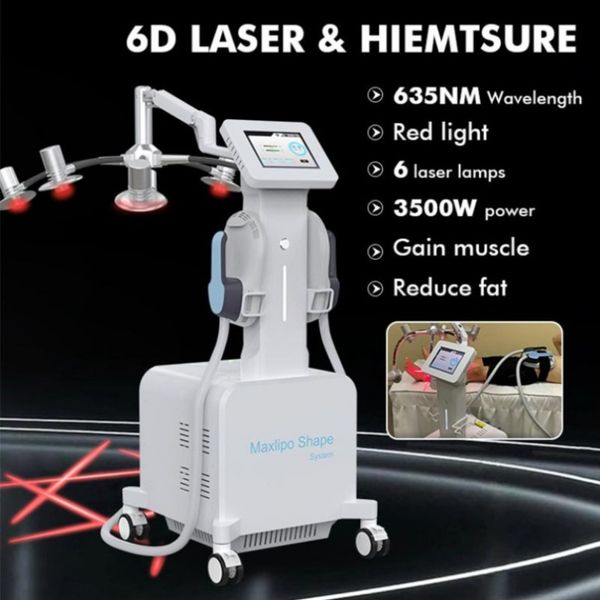 Machine amincissante 2 en 1, Non invasif, 360 °, Laser Lipo intelligent 6d, amincissant, élimination des graisses, bras, Body179