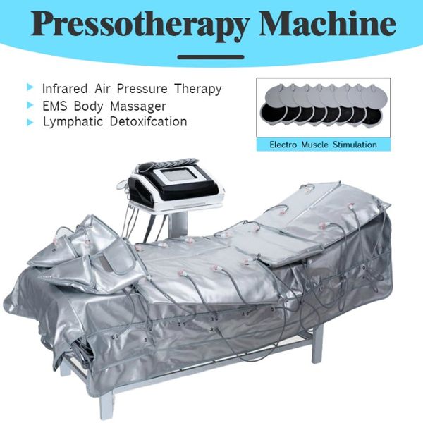 Machine minceur 3 en 1, pressothérapie à Air infrarouge lointain, Drainage lymphatique, Machine de Massage sous vide