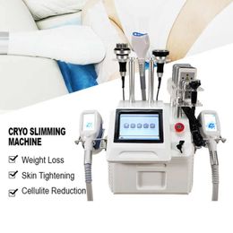 Slimming Machine 360 Cryolipolyse Fat Freezing Slim Machine 7 en 1 cryo-thérapie Freeze Cold Rf 40K Cavitation LIPO Laser