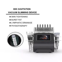 Machine de minceur 40k Cavitation Bio Vacuum Machine de massage corporel 80k Machine de cavitation pour l'éclatement des graisses