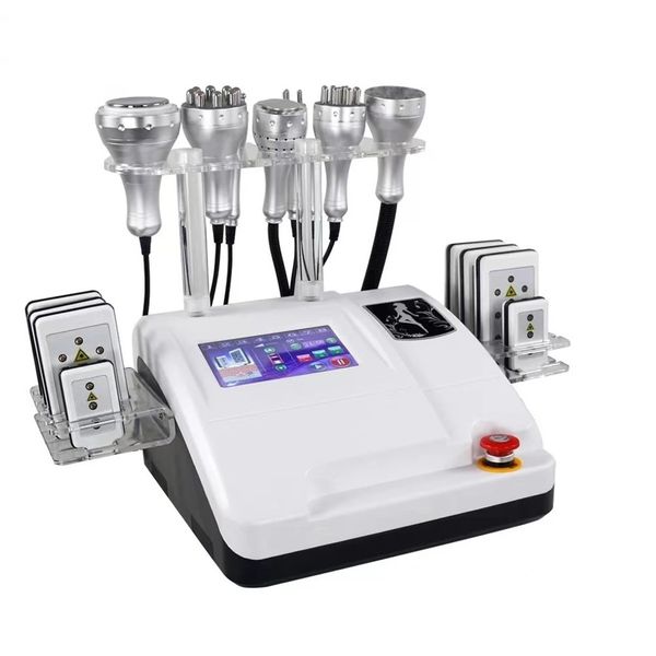 Máquina adelgazante 40k láser máquina lipo 8 en 1 máquina de cavitación lipo tortugal masajeador de cara masajeador de lipolaser de belleza Equipo de belleza