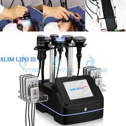 Machine mincerante 40k Liposuction ultrasonique cavitation 8 pads lipo laser EMS microcurrent bio vide rf cutanata soins salon spa use