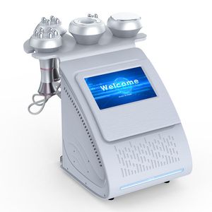 Slimme machine 5 in 1 40k vacuüm lipo ultrasone cavitatie radiofrequentie multipolar rf body vormgevende huidtillen strakker anti-rimpels voor thuis salongebruik