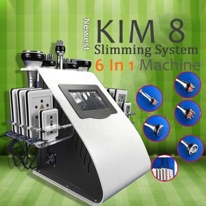 Slankmachine 6 in 1 RF huidverzorgingsapparatuur ultrasone liposuctie 40K cavitatie UNOISETION Cavitatiemachine