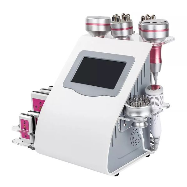 Équipement RF 9 en 1 40K ultrasons Cavitation vide radiofréquence Lipo Laser corps Shaper masseur Facial appareil de beauté