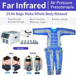 Afslankmachine Laarzen Presoterapia Afslanktherapie Massage Machines 24 Airbags Lymfedrainage Benen488