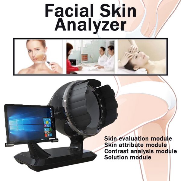 Amincissant la machine Digital Skin Analyzer Automatic Face Derma Scanner Facial Beauty Salon Equipment