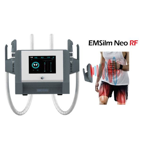 Máquina adelgazante EMSLIM RF ELECTRIC MUSCLER STIMUTULAR REDUCCIÓN MUSCULACIÓN Muscle de 30 minutos El tratamiento es igual a 20 000 entrenamientos